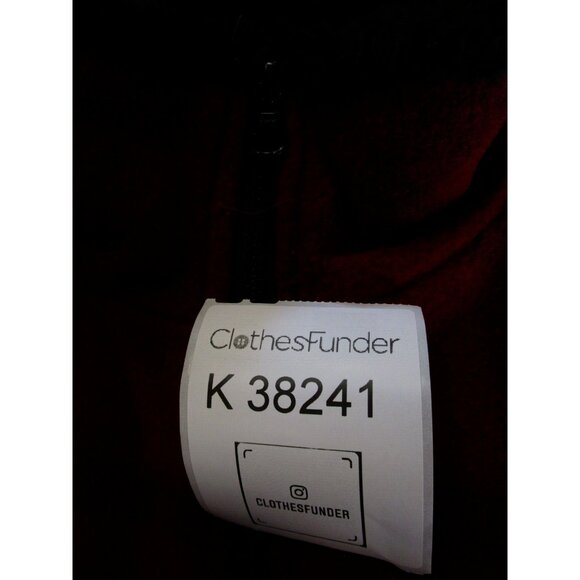 Woolrich Jacket Large Wool Vest Coat Flannel Plaid Sherpa Lining Thick - Picture 9 of 9